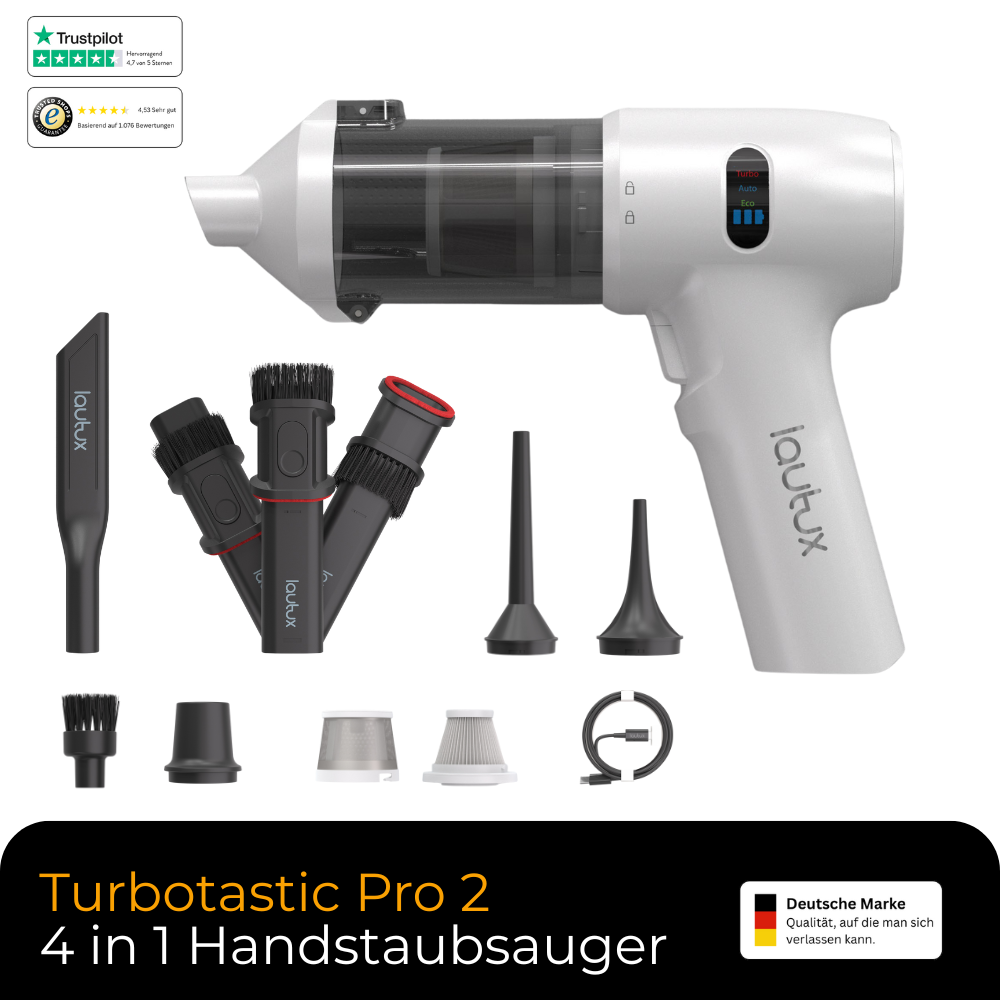 lautux 4-in-1Handstaubsauger!!! Rene35 f&uuml;r 35% Extra-Rabatt 