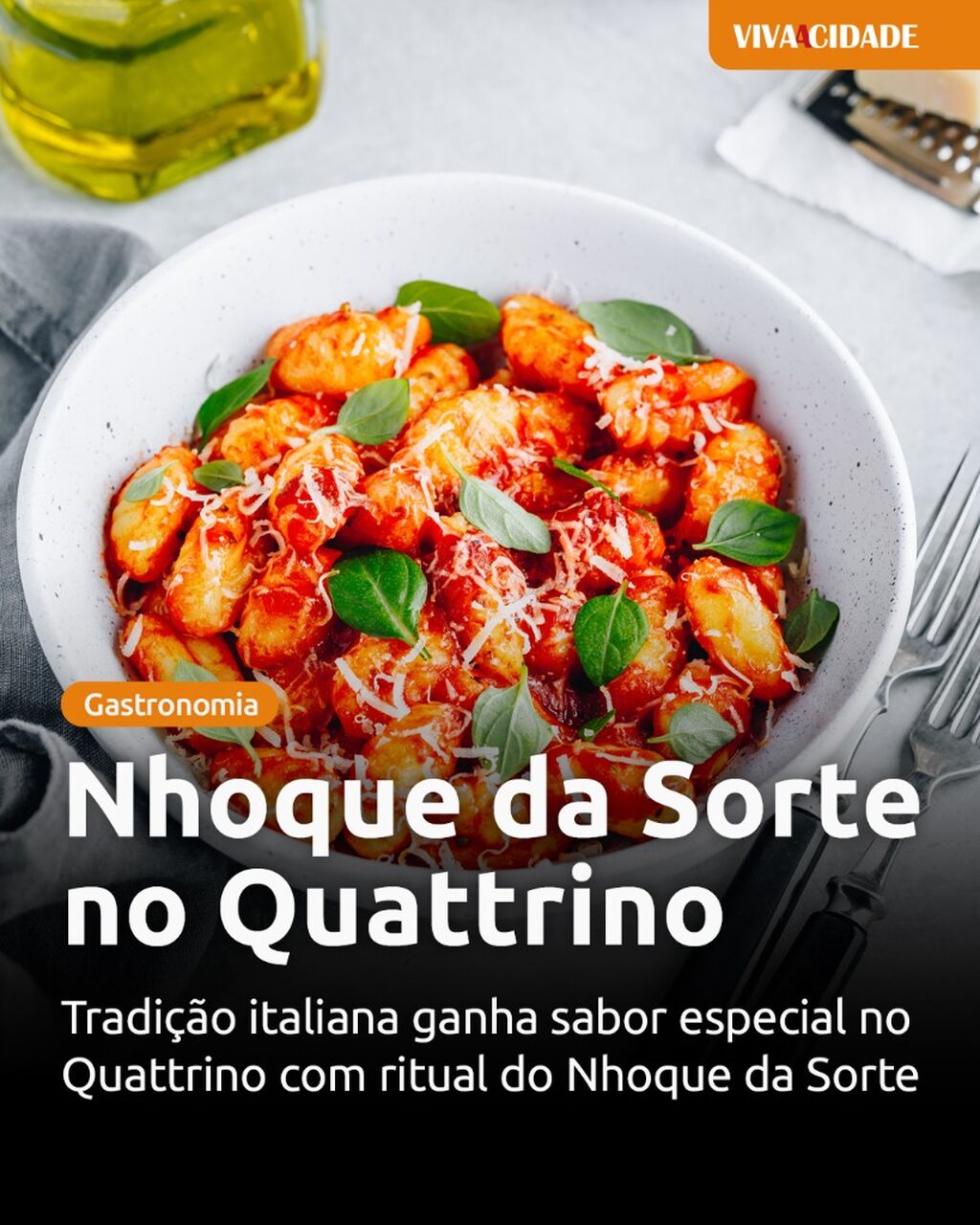 Nhoque da Sorte no Quattrino