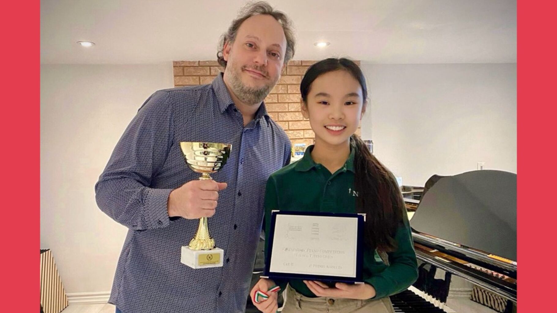 Young pianist finds 'magic power' in music &mdash; and international success | Taylor Academy