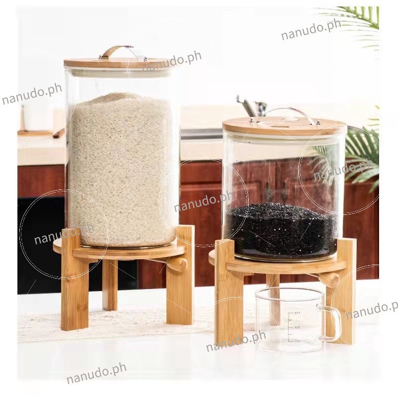 Glass Rice Dispenser