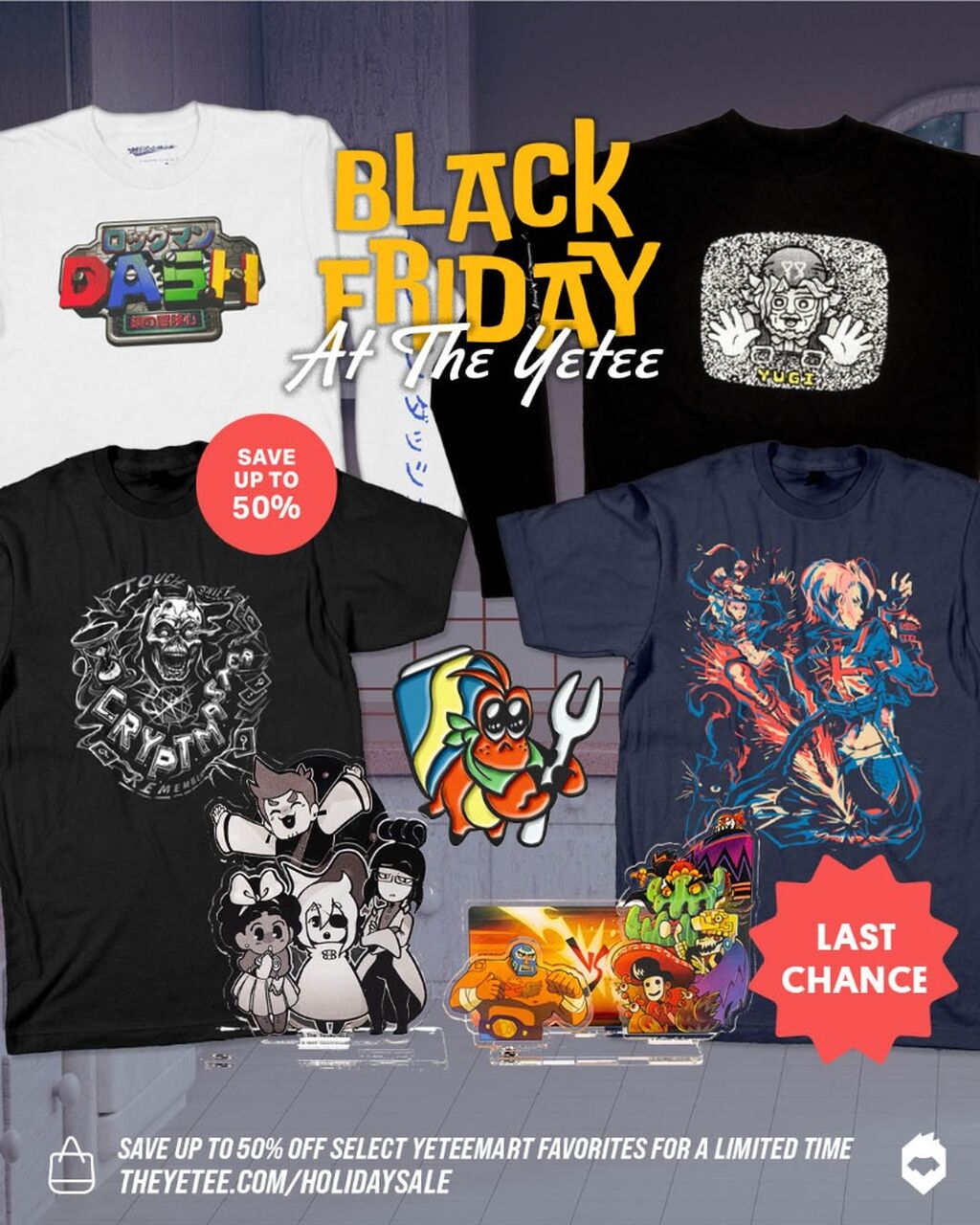 Black Friday at The Yetee Continues All Weekend Long! Save Up to 50% Off Favorite Items