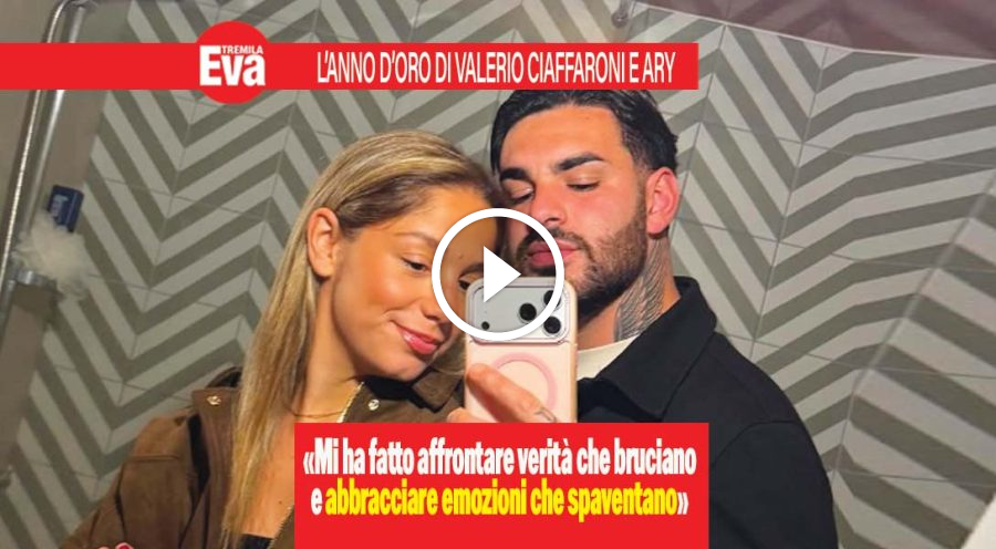 Valerio Ciaffaroni felice con Ary: &egrave; l'anno della rinascita