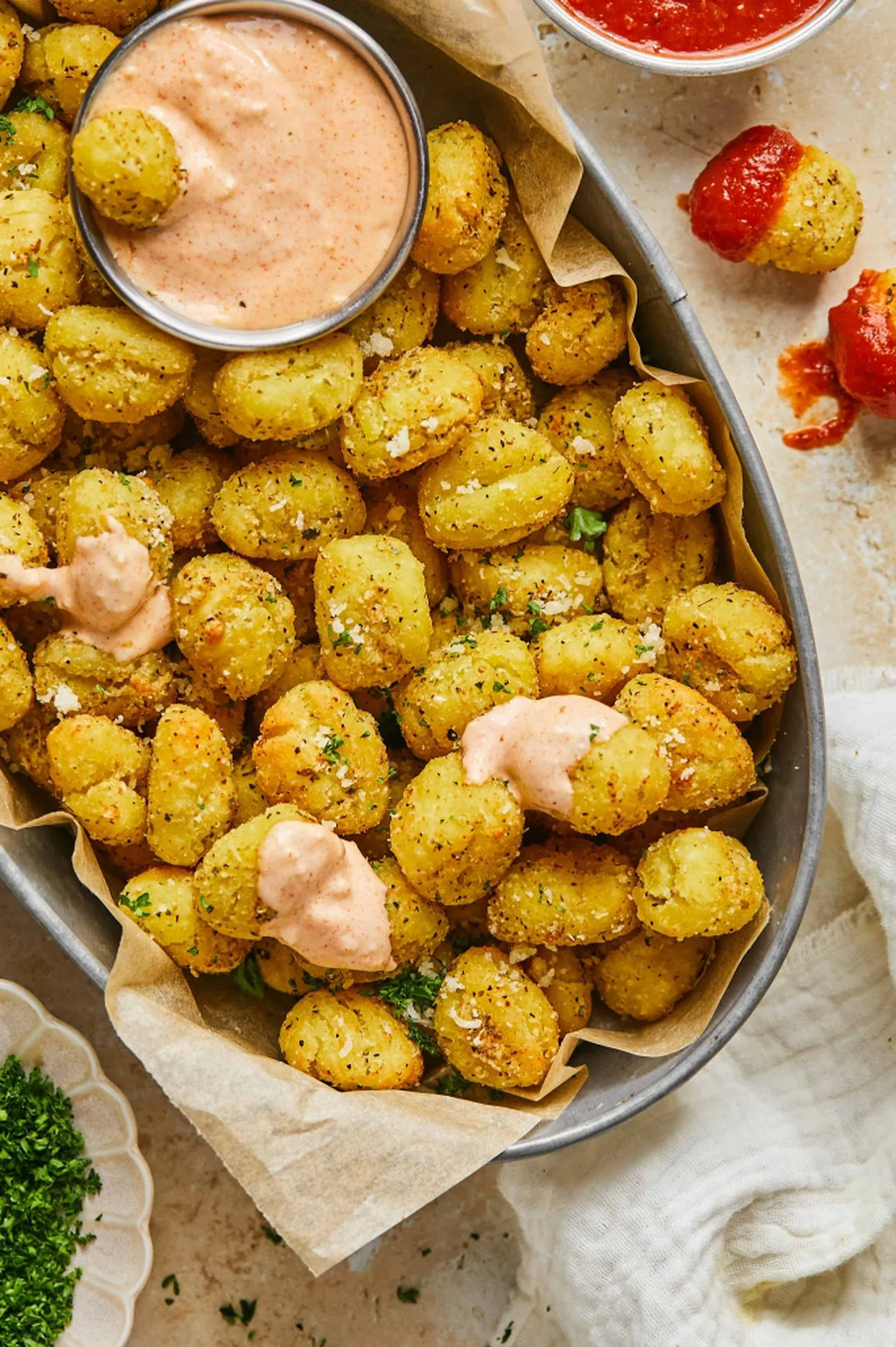 Air fryer gnocchi 