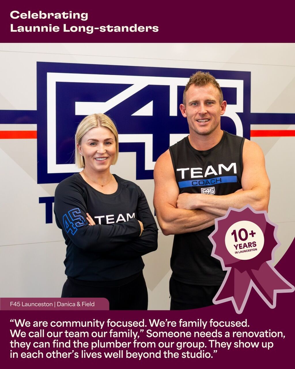 Launnie Long-standers: F45