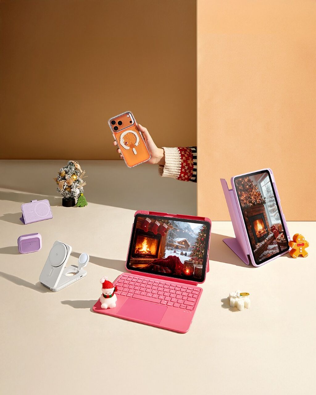 Flex Keyboard Case Pink