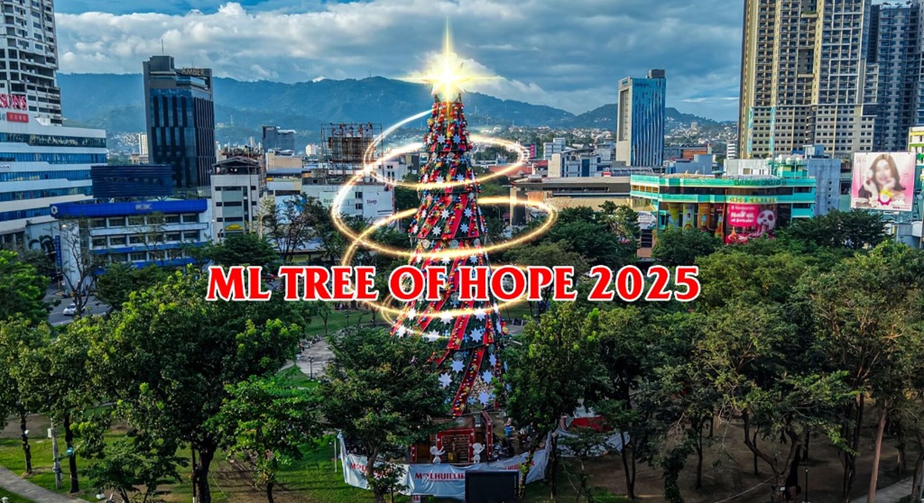 M Lhuillier Tree of Hope finally lights up at the Heart of Cebu 
