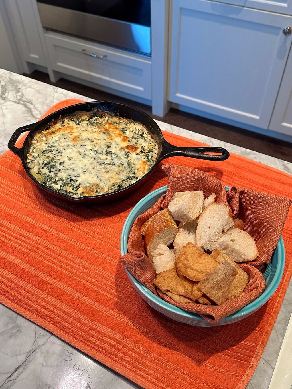 Spinach Dip Moment!