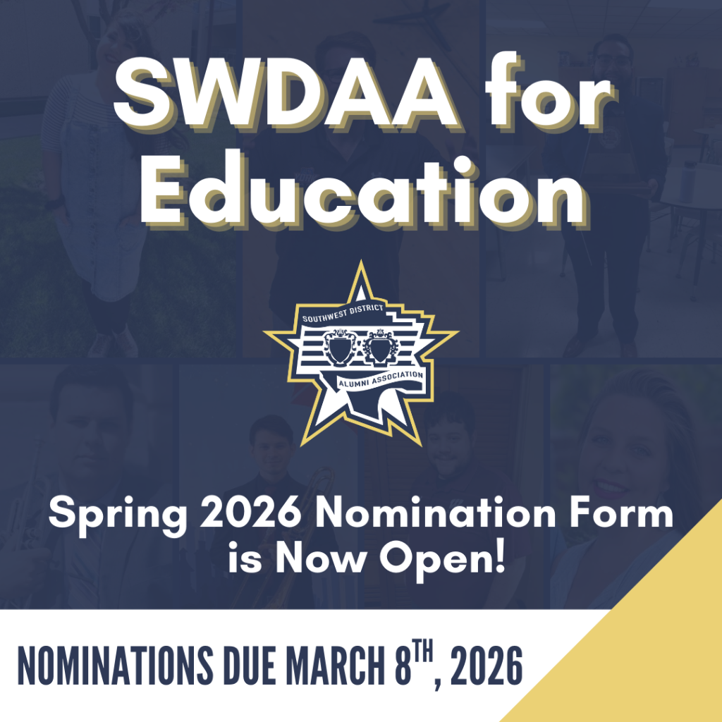 SWDAA For Education Submissions - Due March 8th, 2026