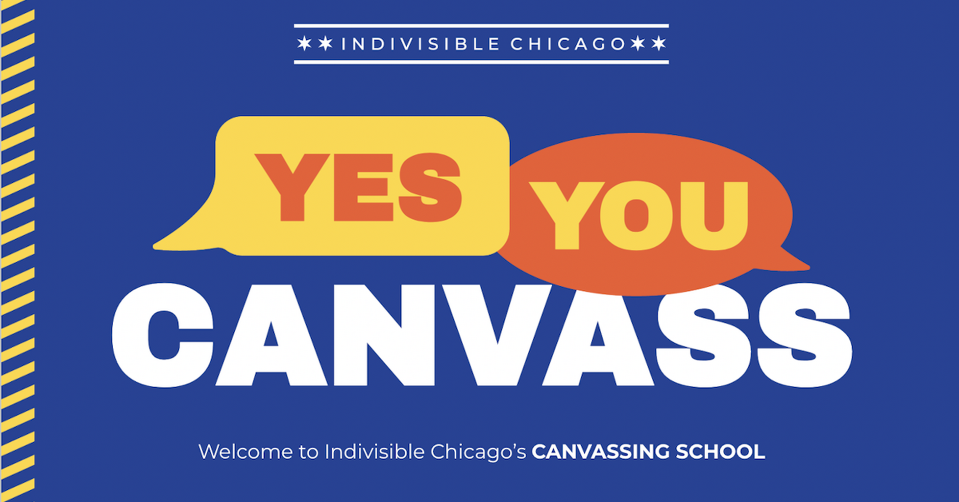 Yes You Canvass: Indivisible Chicago's Canvassing School