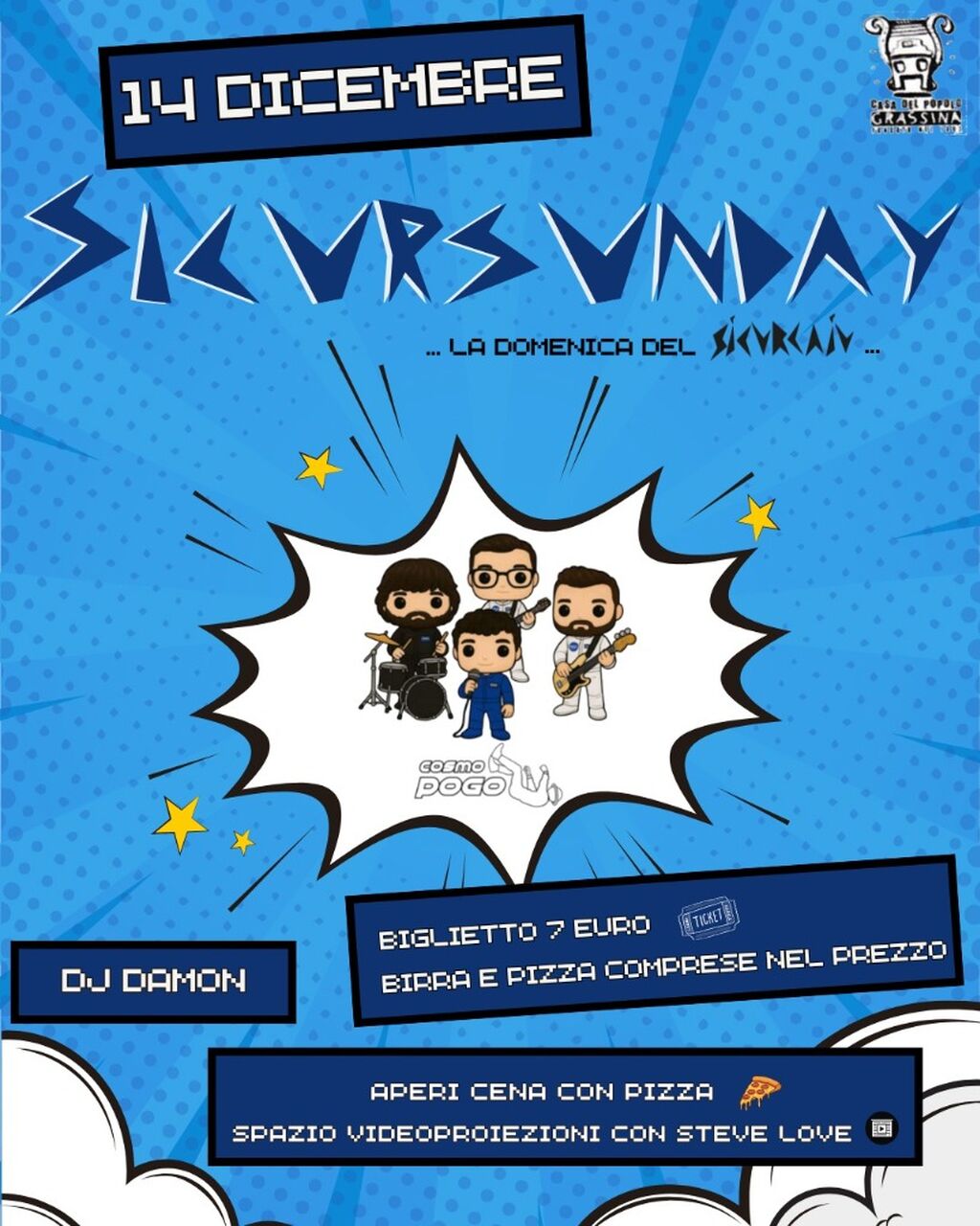 14 dicembre 2025: [SicurSunday] Cosmopogo