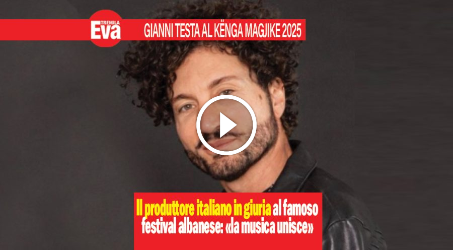 Gianni testa al K&euml;nga Magjiken: &laquo;la musica unisce la gente&raquo;