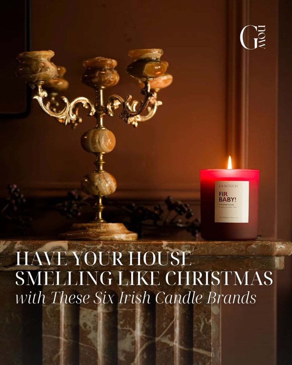 Have Your House Smelling like Christmas with These Six Irish Candle Brands