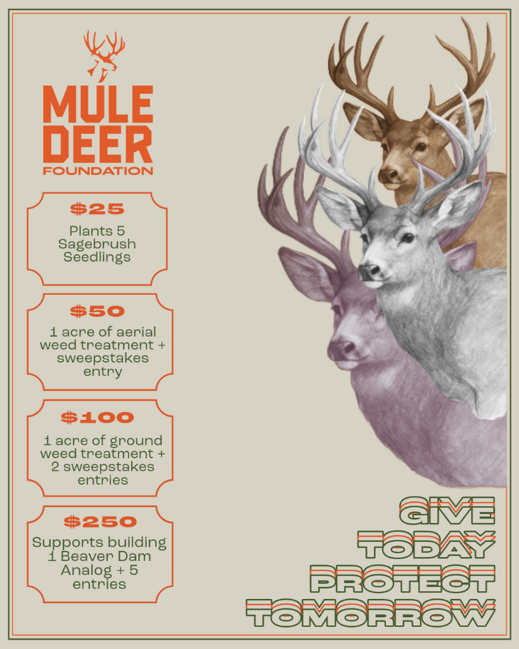 Give Back to Deer This Tuesday!