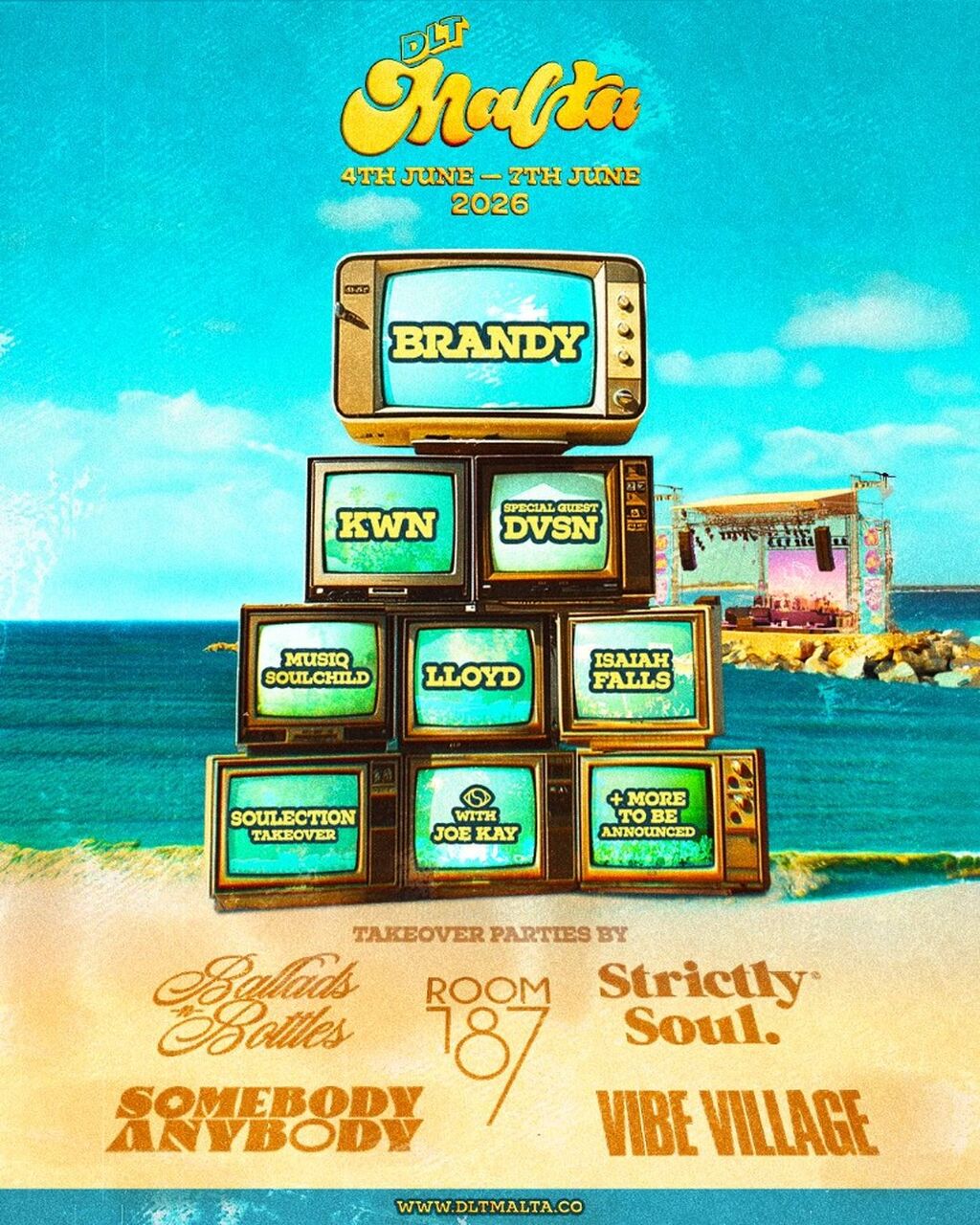 DLT x Strictly Soul Malta 2026 tickets 🇲🇹 (4th-7th June)  
