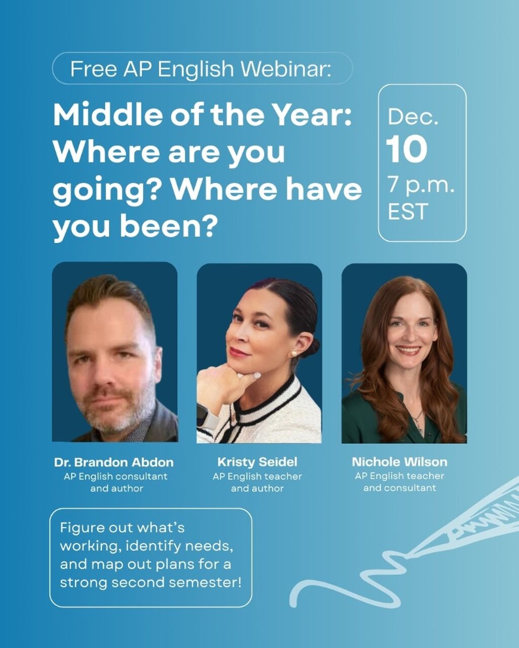 AP English Middle of the Year Webinar Registration