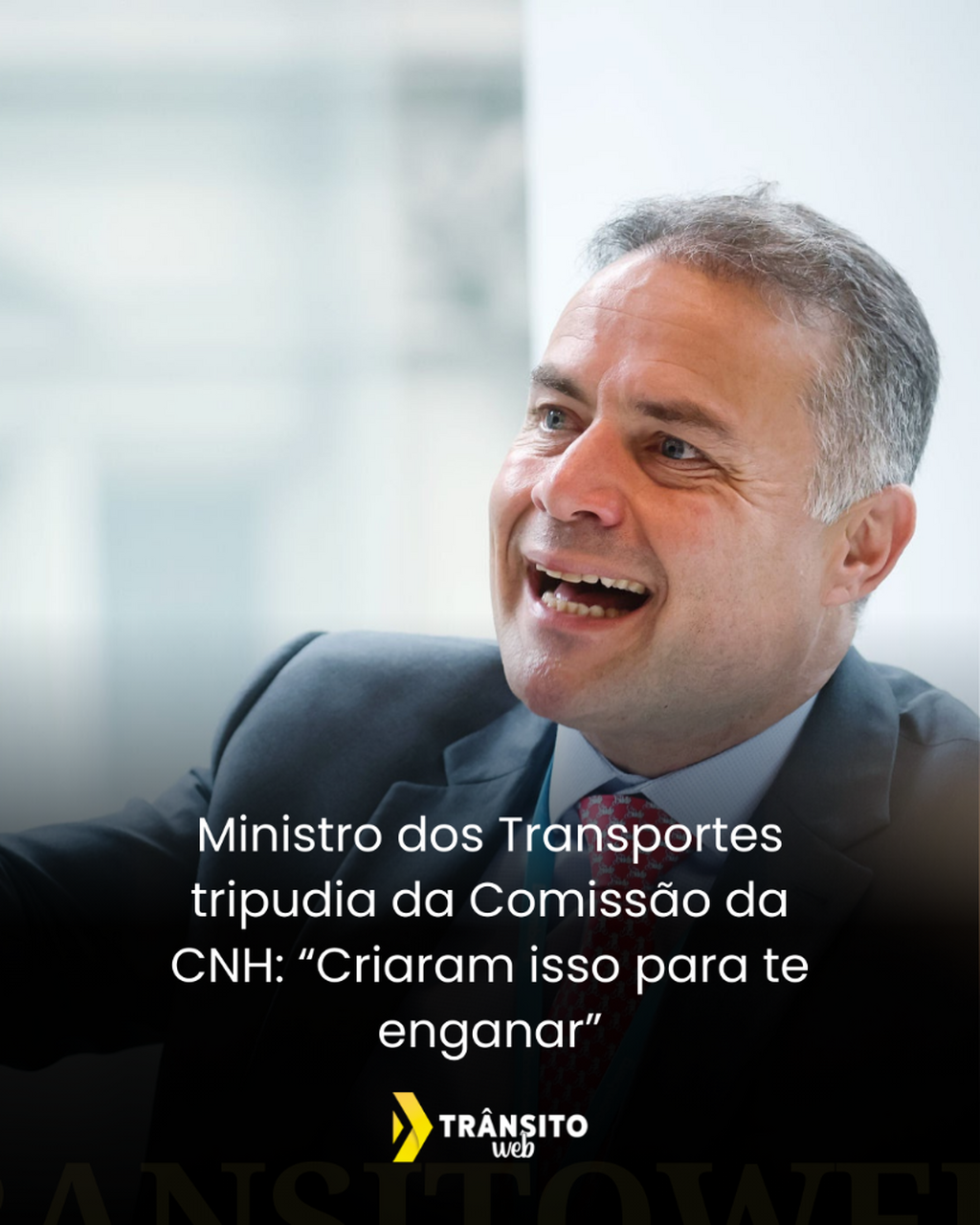 Ministro dos Transportes tripudia da Comiss&atilde;o da CNH: &ldquo;Criaram isso para te enganar&rdquo;