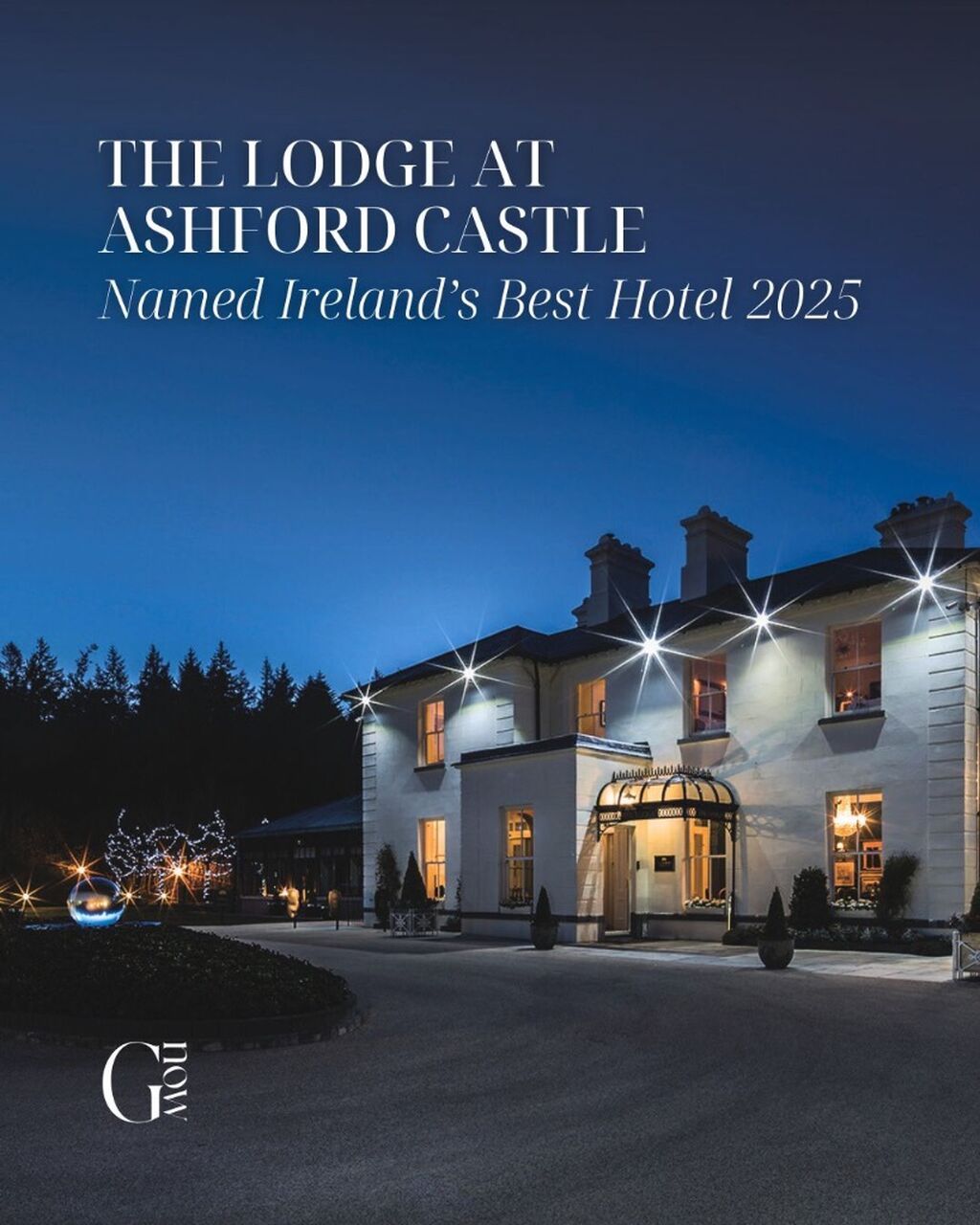 The Lodge at Ashford Named Ireland&rsquo;s Best Hotel 2025