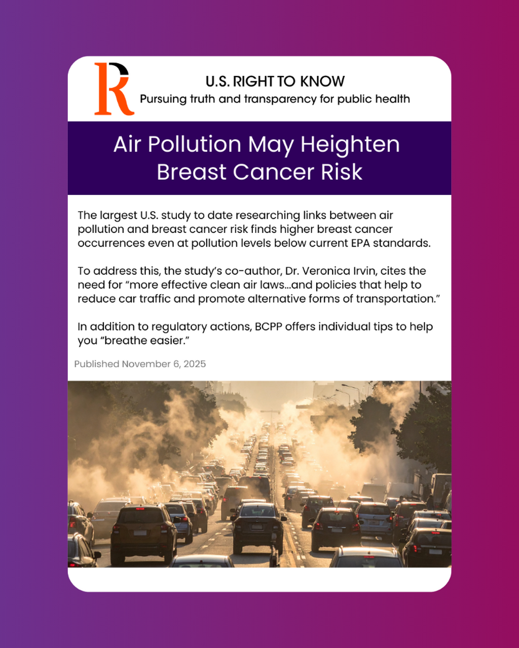 Air Pollution Info