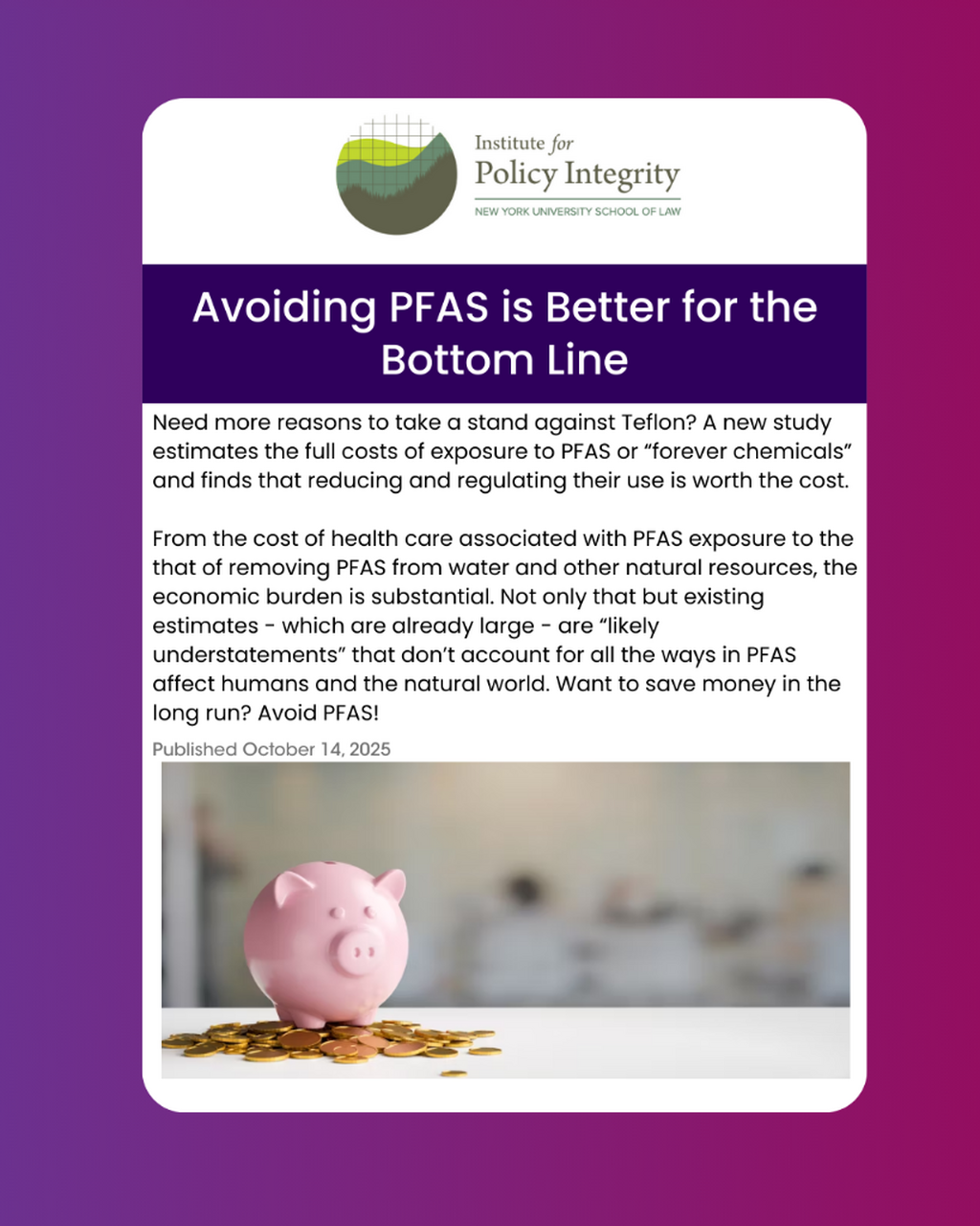 PFAS Info