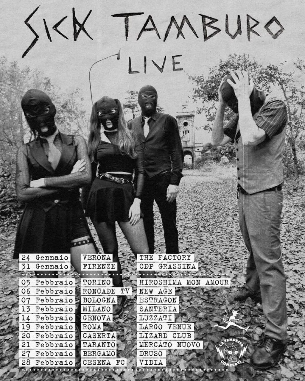 31 Gennaio 2026: Sick Tamburo | VIPER THEATRE