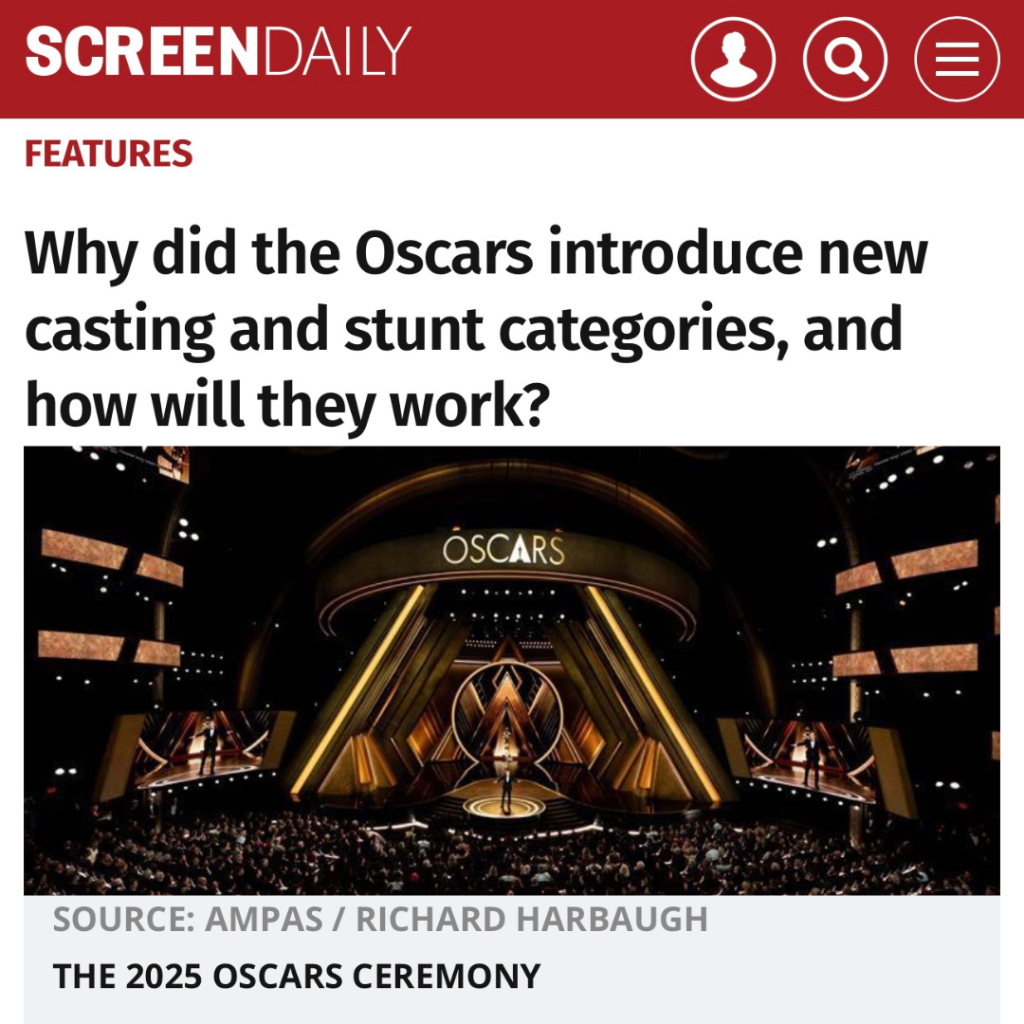 SCREEN DAILY | Oscars