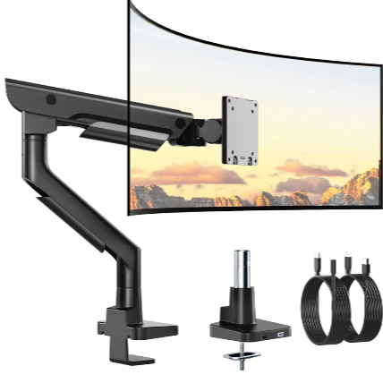 Sleek Aluminum Monitor Arm for 17&ndash;57&rdquo; Ultrawide For just $85.49!