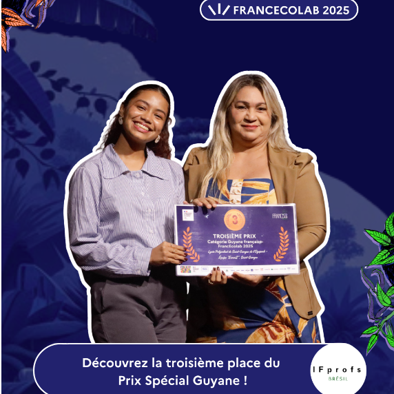 FRANCECOLAB 2025 - LAUR&Eacute;ATS - PRIX SP&Eacute;CIAL GUYANE - 3 PLACE