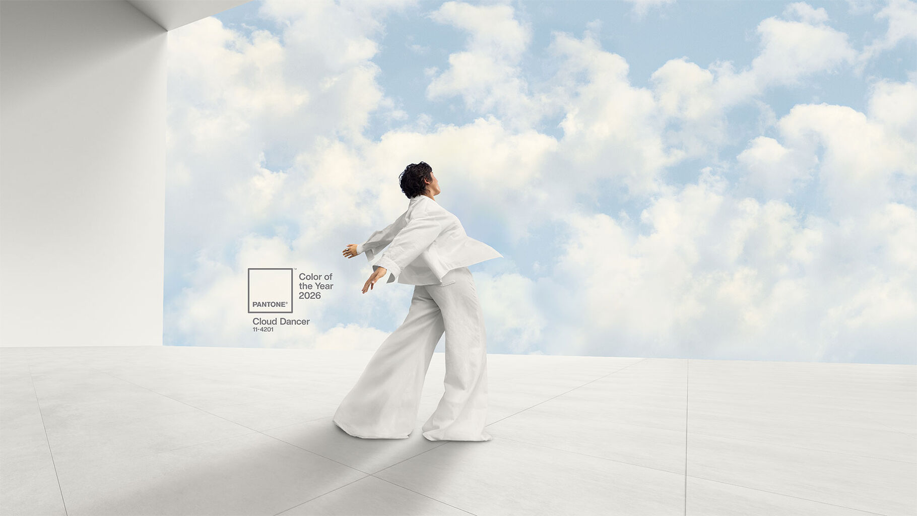 &lsquo;Cloud Dancer&rsquo; white is Pantone&rsquo;s 2026 Color of the Year