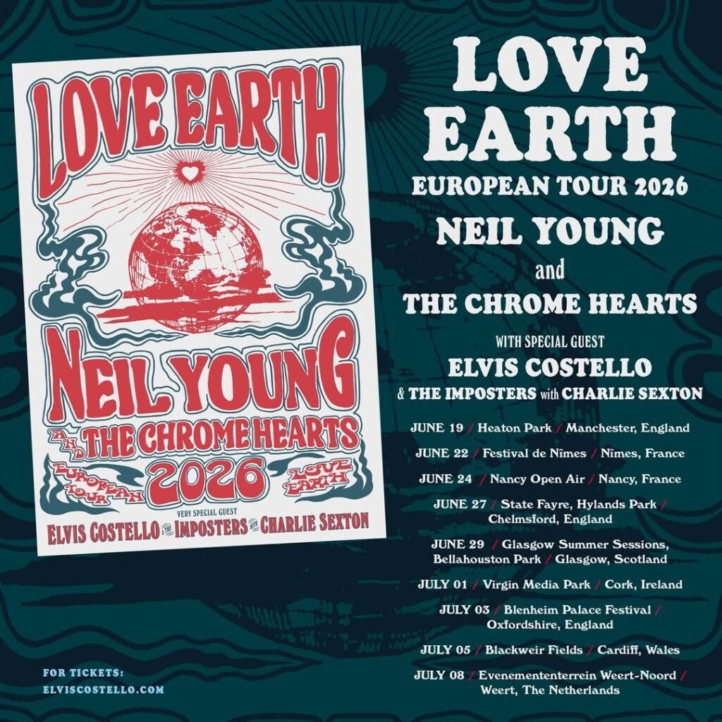 Elvis Costello Summer 2026 Tour