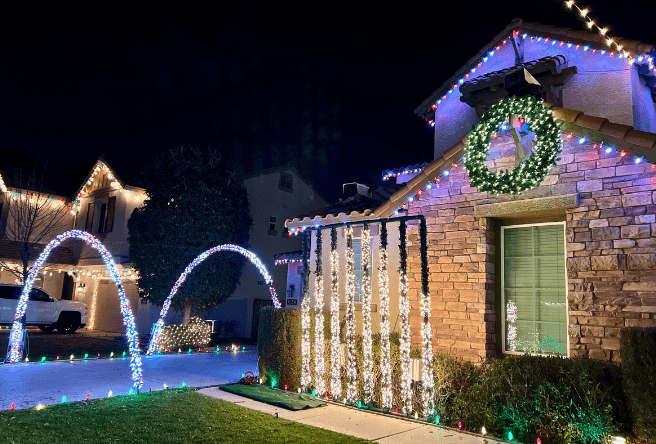 Holiday Lights Map