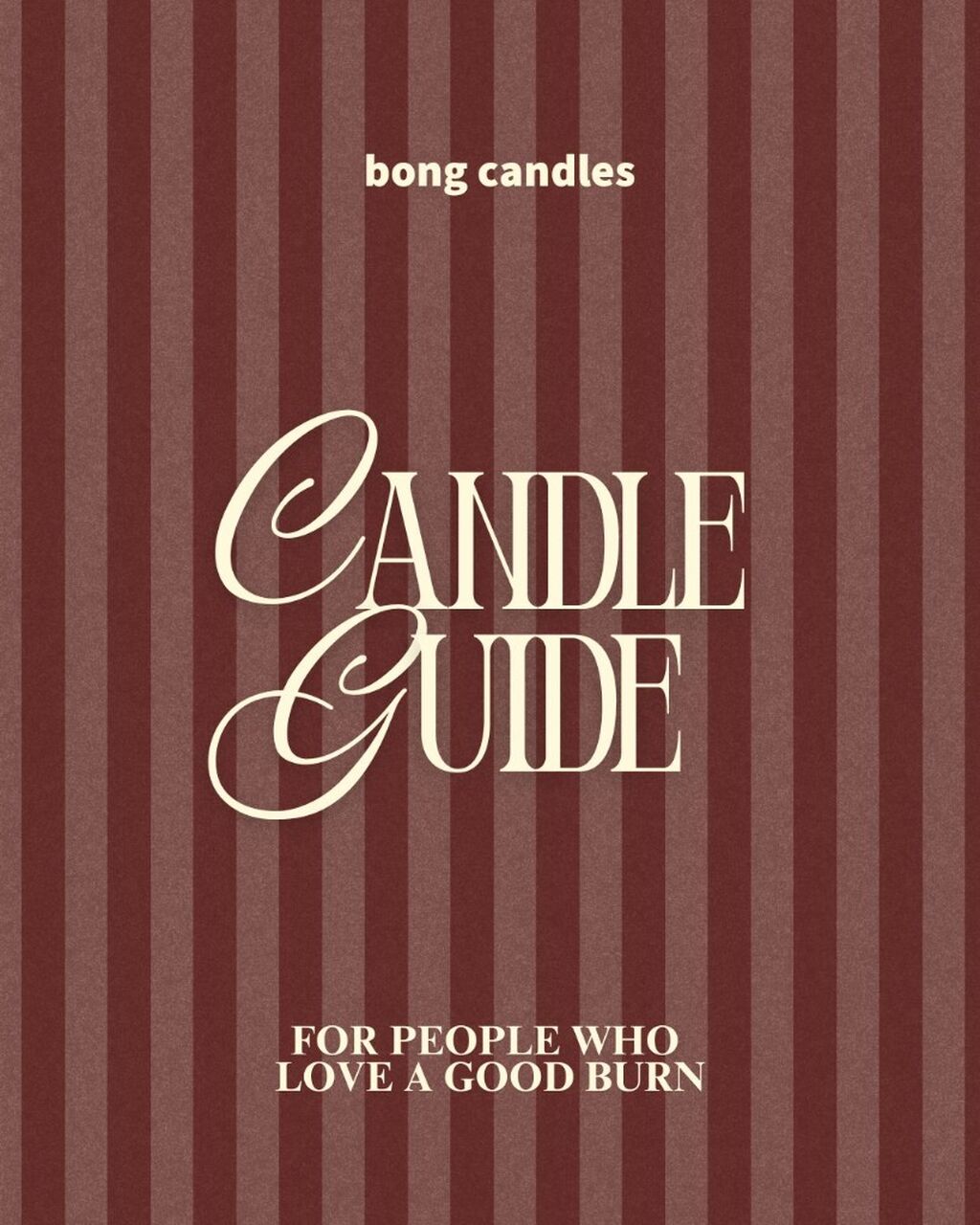  Light It, Smoke It, Gift It: The Candle Guide for People Who Love a Good Burn