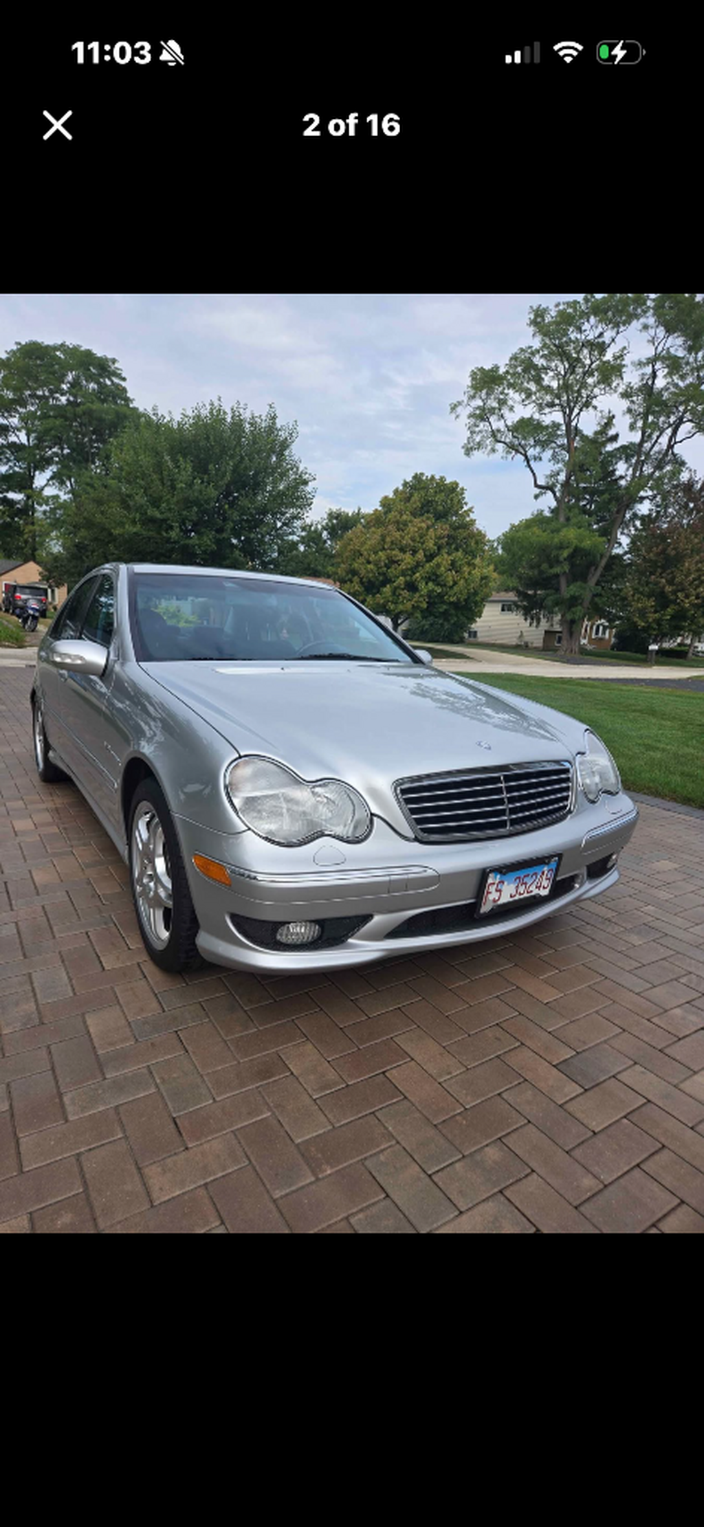 2002. Mercedes  C36 