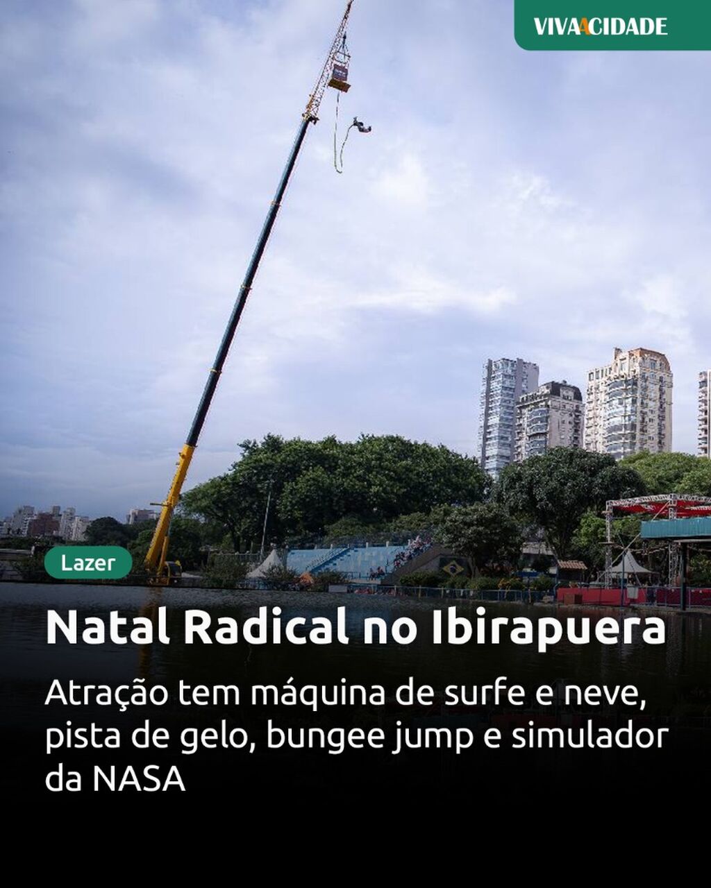 &ldquo;Natal Radical&rdquo; no Ibirapuera