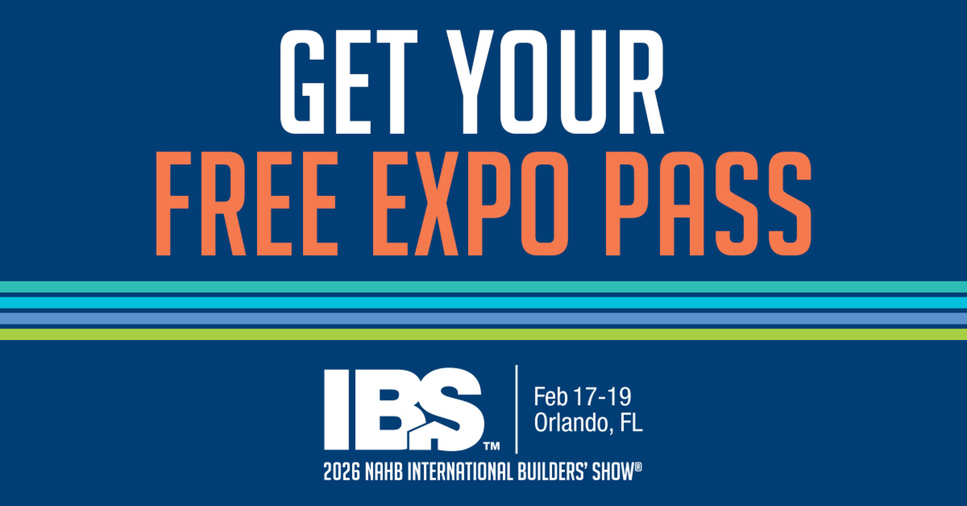 Free Expo Pass at #IBS2026 and join US Door & More Inc in booth #W3183! 