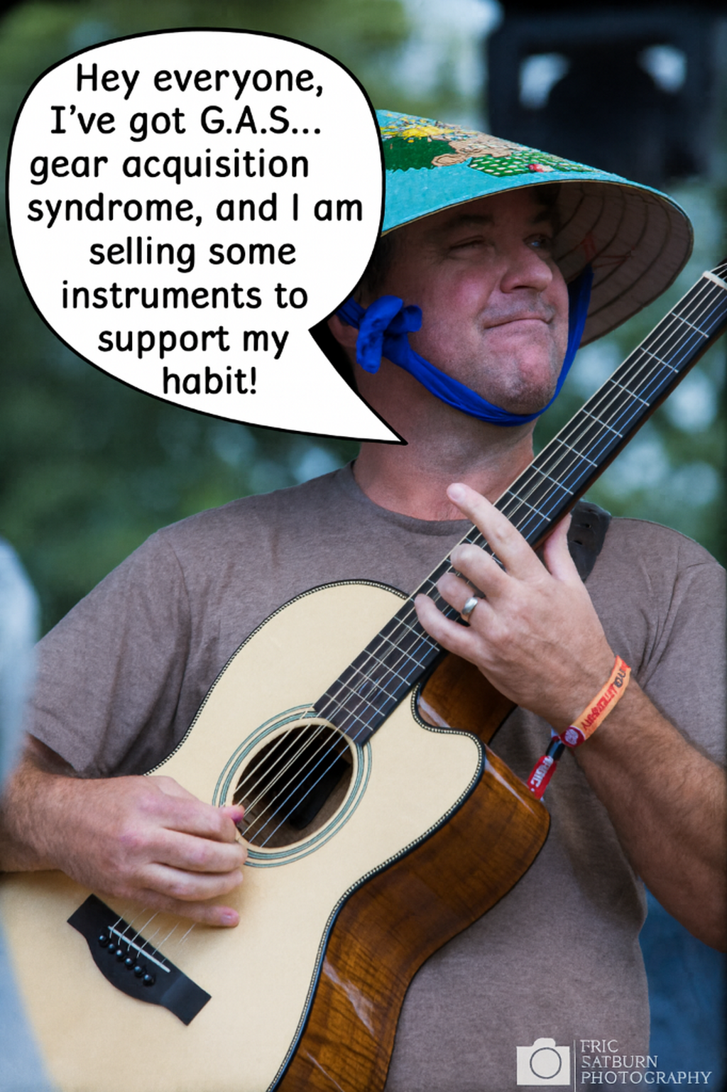 Keller's parting with a few guitars to support his G.A.S...gear acquisition syndrome...