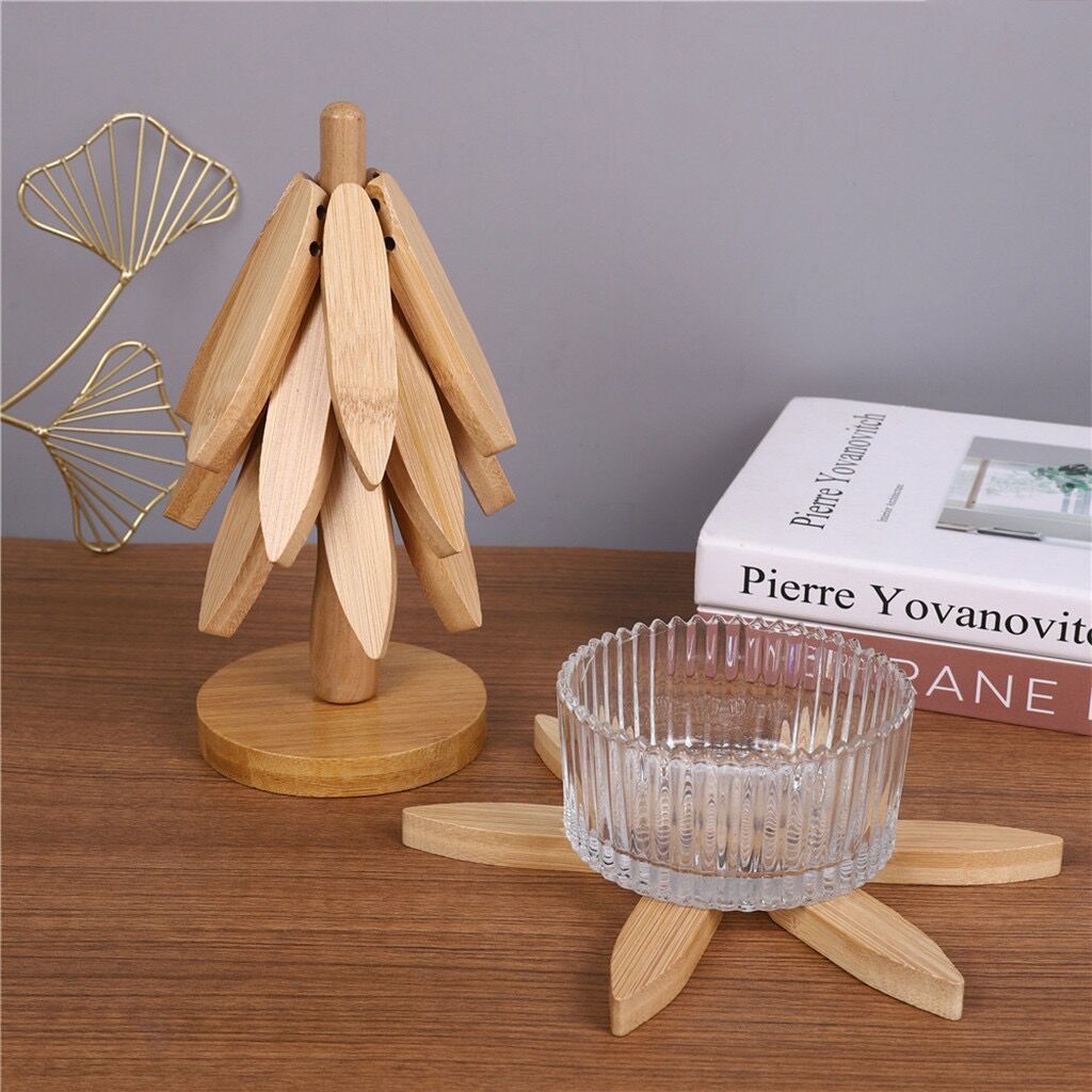 Christmas Tree Coaster Set