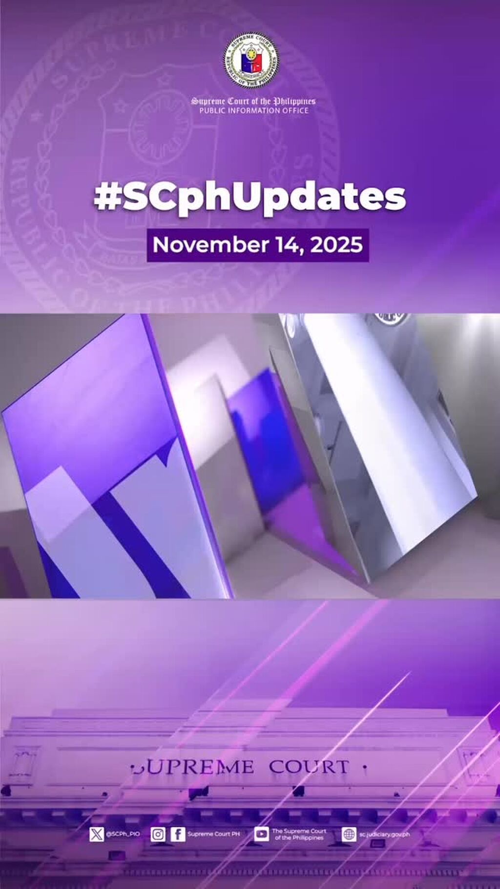 #SCphUpdates November 14, 2025
