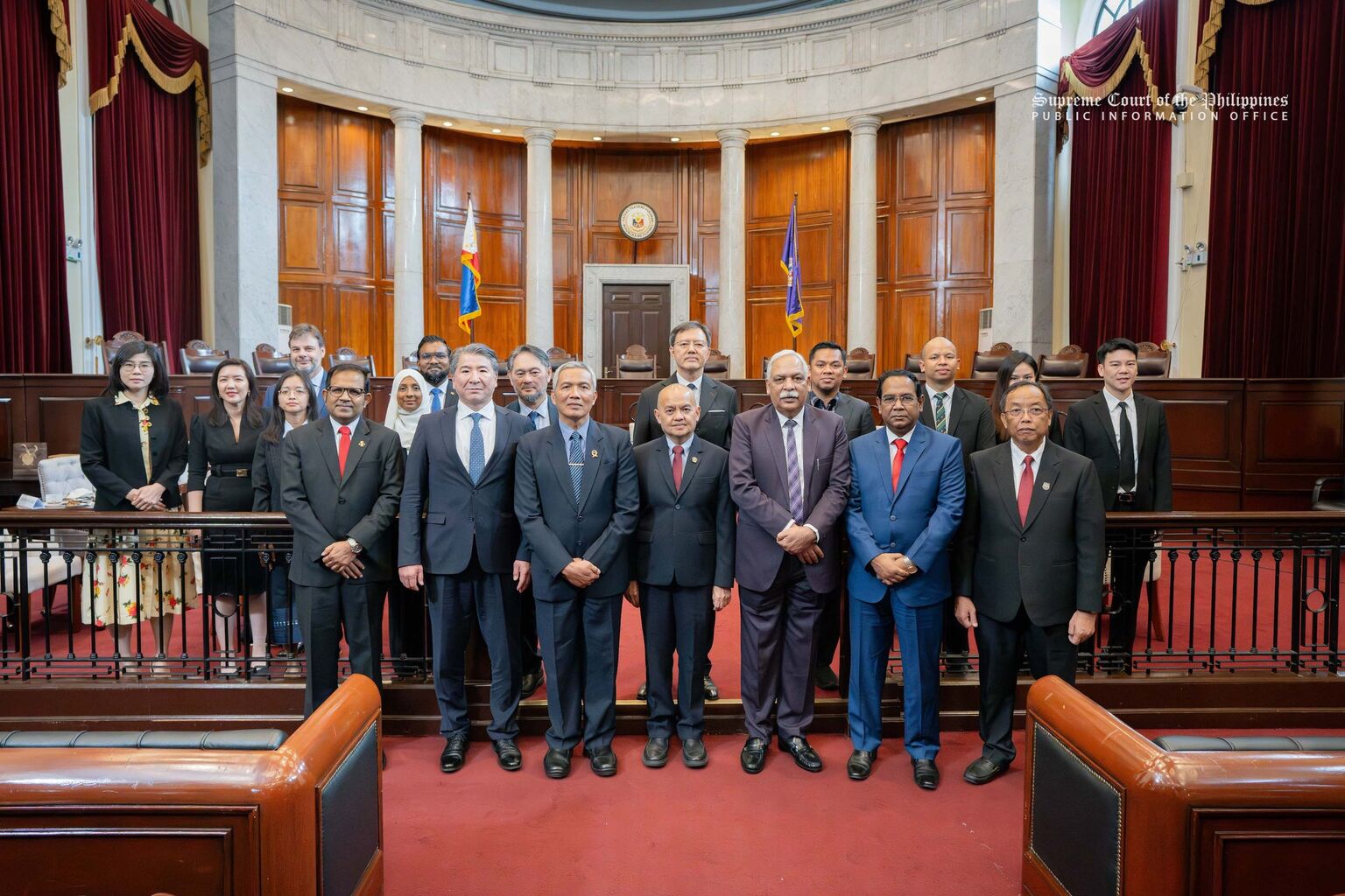 South and South-East Asia Justices Pay Courtesy Call on Philippine Supreme Court