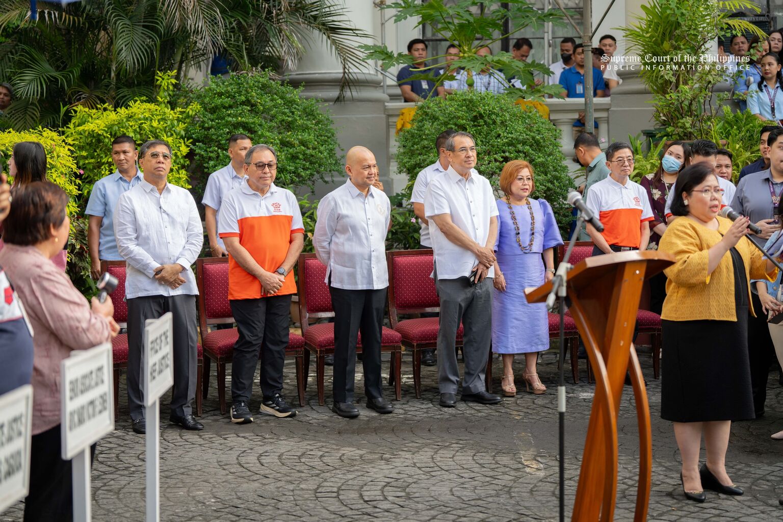 Chief Justice Gesmundo Leads Opening of SC&rsquo;s 2025 18-Day Campaign to End Violence Against Women