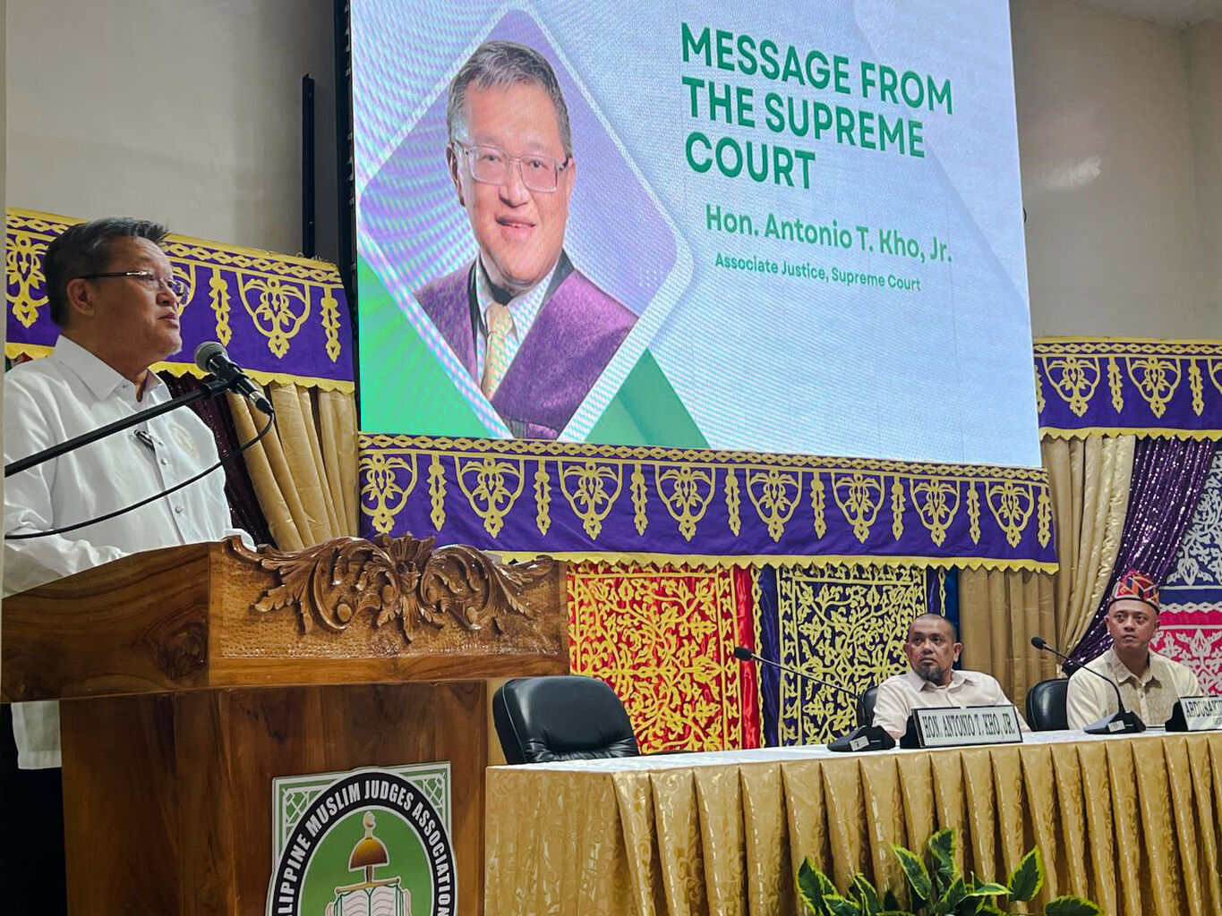 Justice Kho Leads First PMJA National Convention; Highlights Muslim Judges&rsquo; Role as Bridges of Peace and Justice