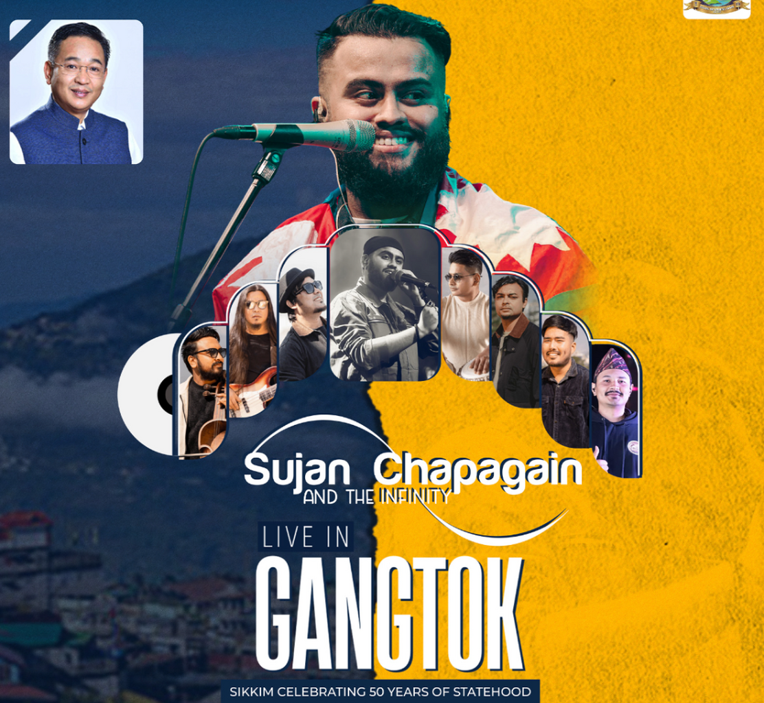 SUJAN CHAPAGAIN & THE INFINITY | LIVE IN GANGTOK | OPEN AIR CONCERT