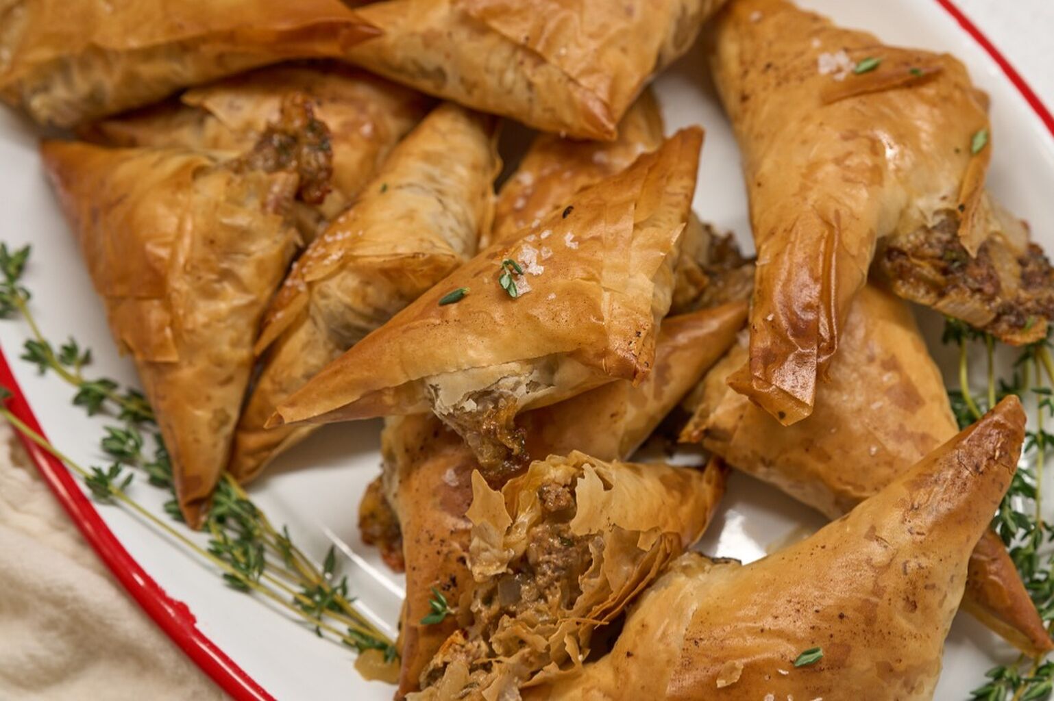 Mini Lamb Filo Triangle Class