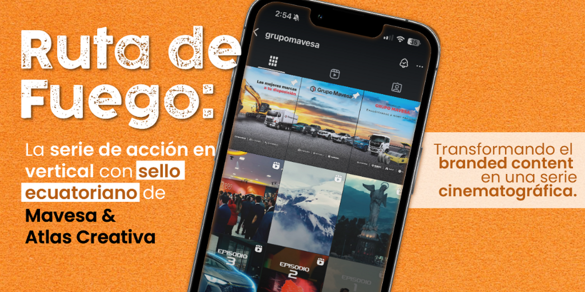 Ruta de Fuego: La serie de acci&oacute;n en vertical con sello ecuatoriano de Mavesa y Atlas Creativa