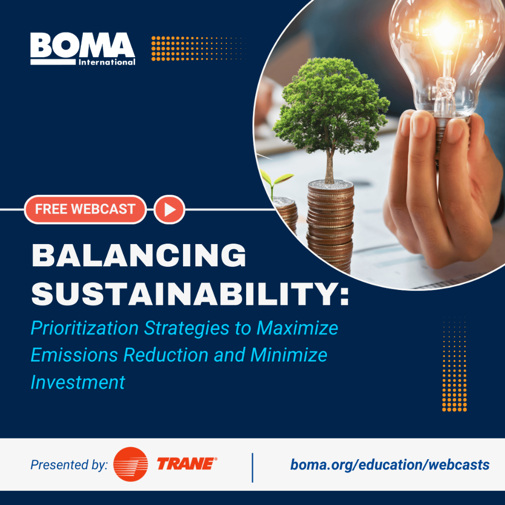 Trane: Balancing Sustainability Webinar