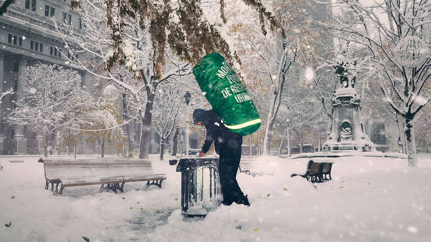 No Fixed Address designed a bag reframing street collectors as a workforce