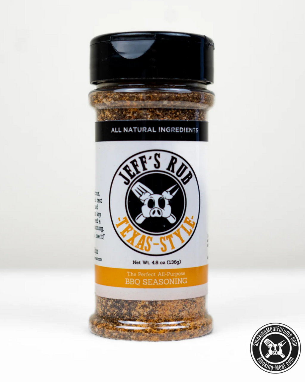 Product Promotion: Jeff&rsquo;s Texas-Style Rub - Single Bottle