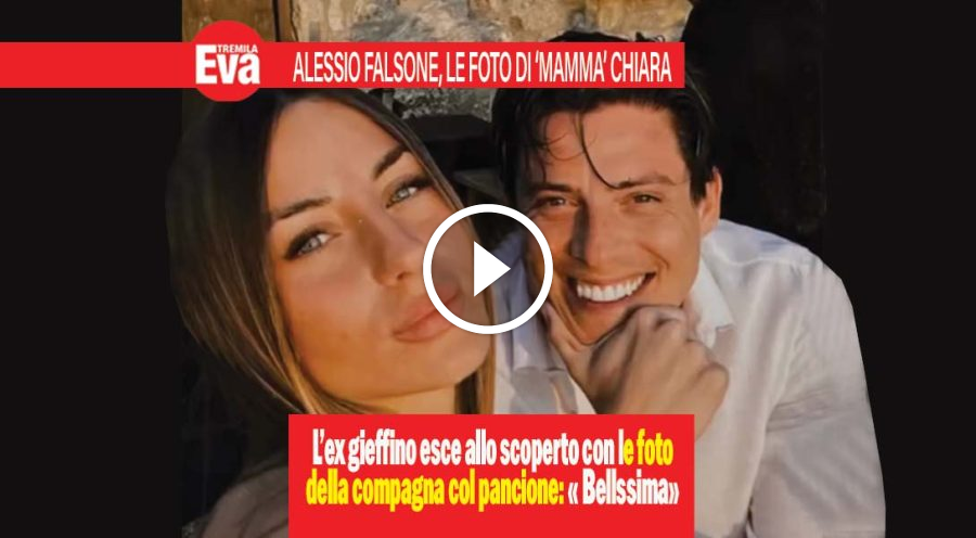 Alessio Falsone, ecco le foto della sua Chiara col pancione