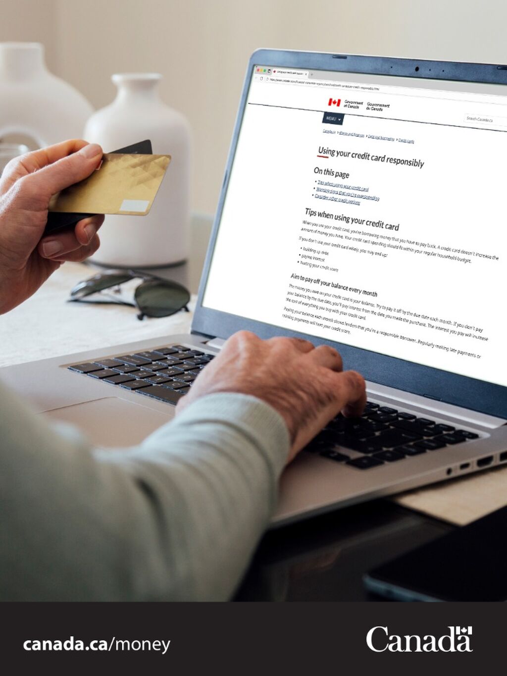 Using your credit card responsibly