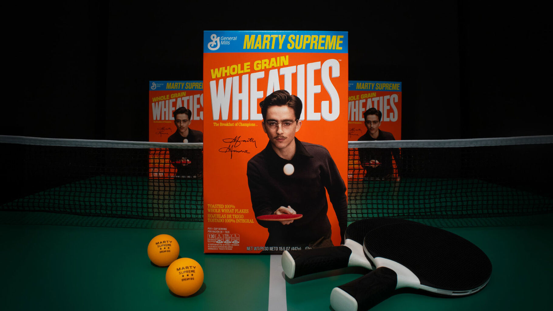 Timoth&eacute;e Chalamet gets his Wheaties cover in A24/General Mills collab
