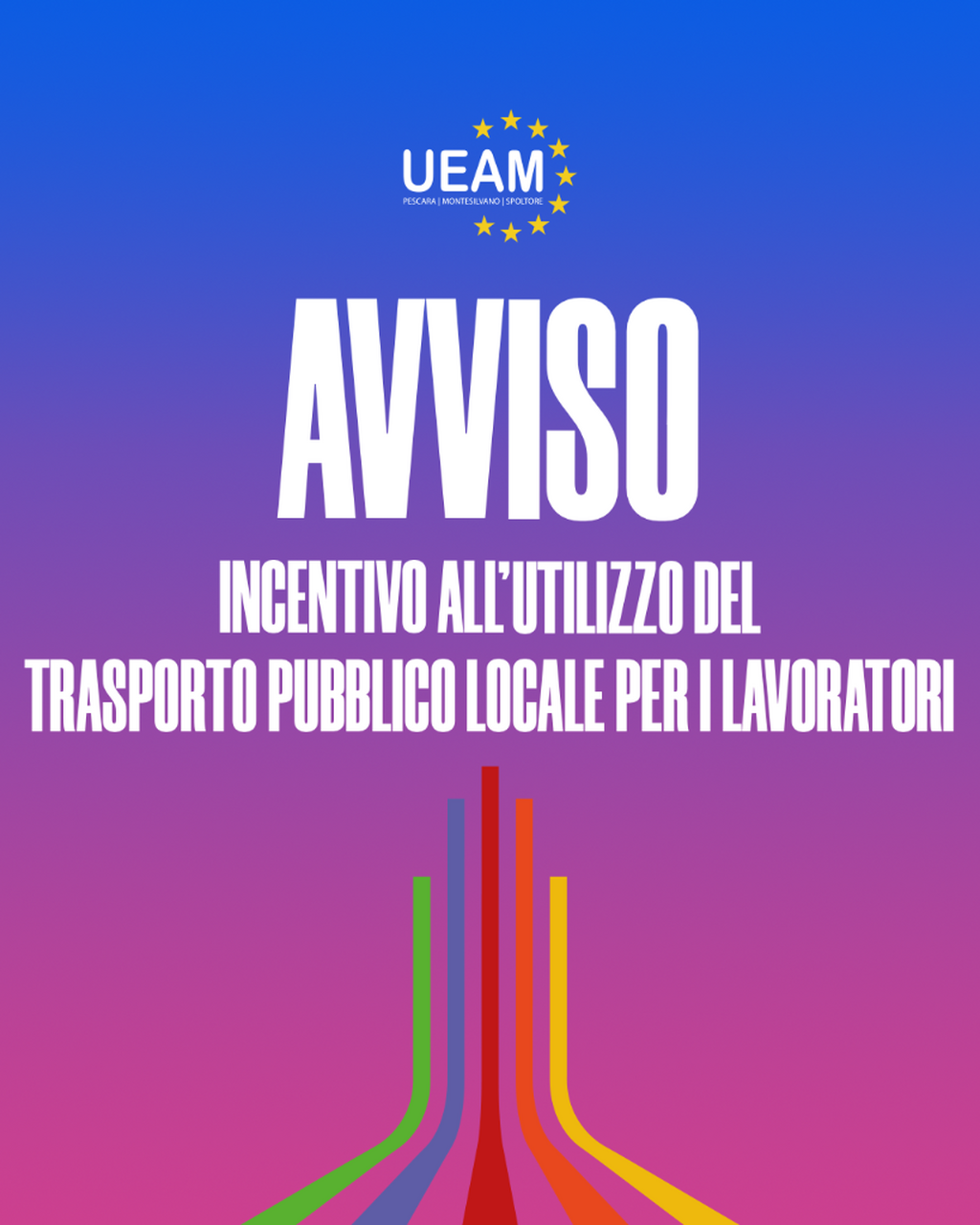 AVVISO &ldquo;INCENTIVO ALL&rsquo;UTILIZZO DEL TRASPORTO PUBBLICO LOCALE PER I LAVORATORI&rdquo;